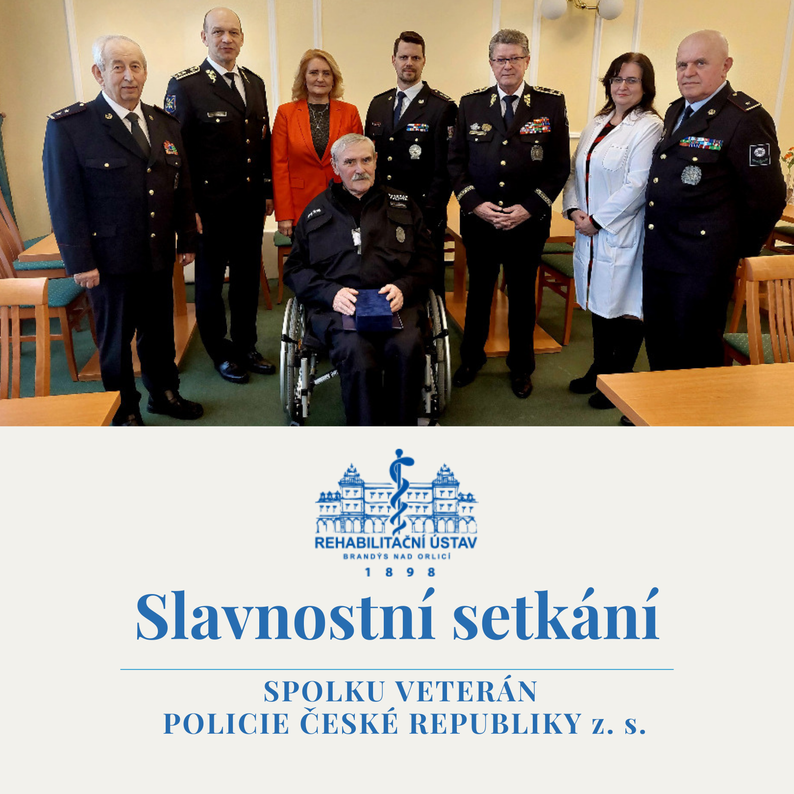 Setkání členů spolku VETERÁN POLICIE ČESKÉ REPUBLIKY z. s.